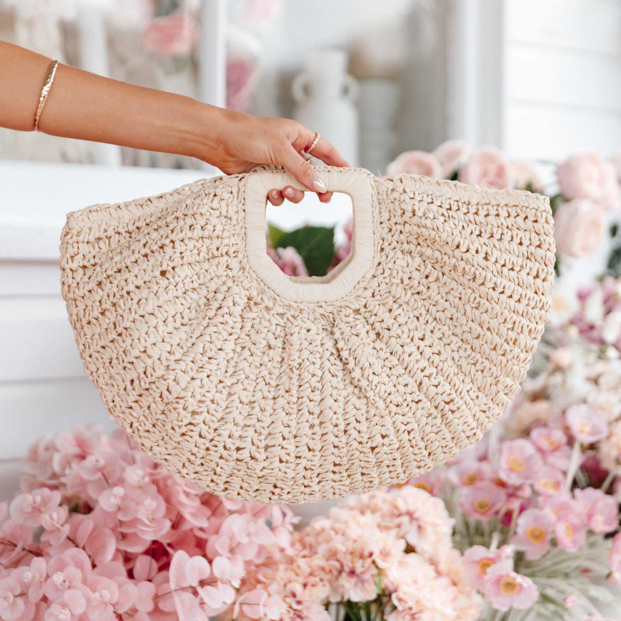 Natural Straw Bag