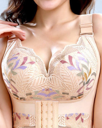 Shaping silhouette with push-up effect to enhance the bust.